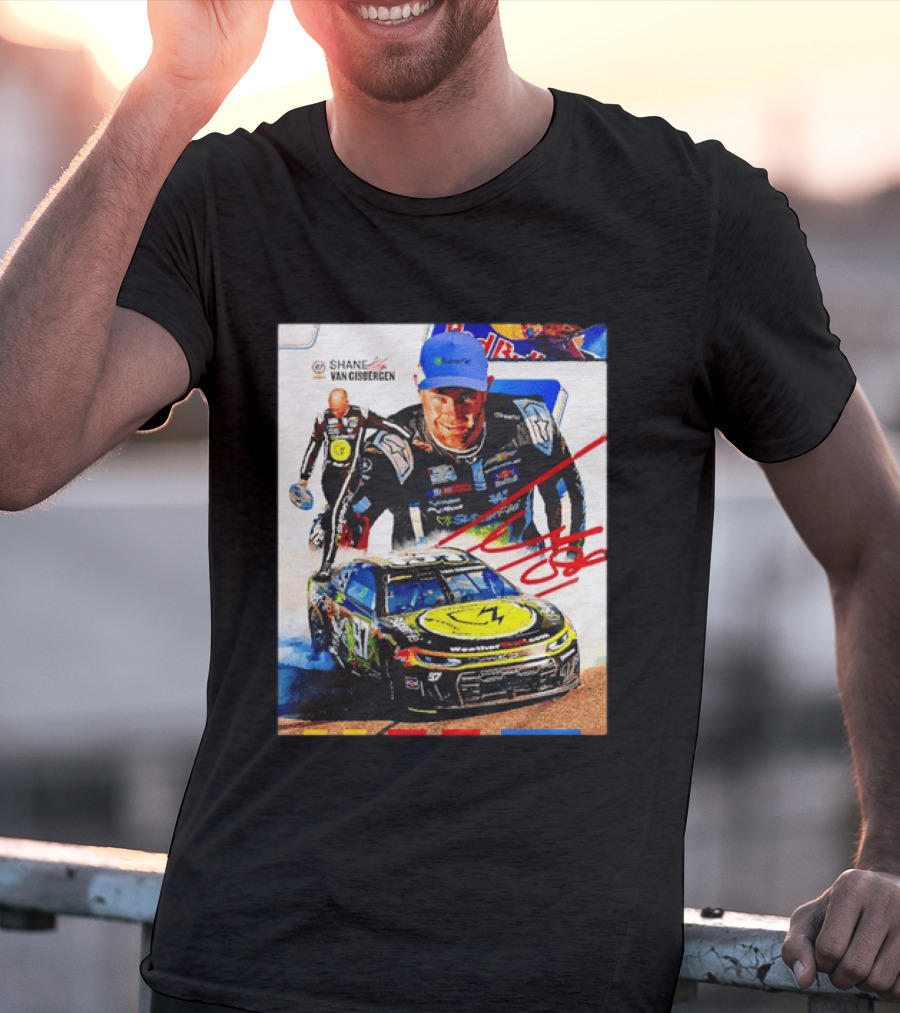 Shane Van Gisbergen NASCAR Red Bull New Zealander Racing Driver #97 T-Shirt