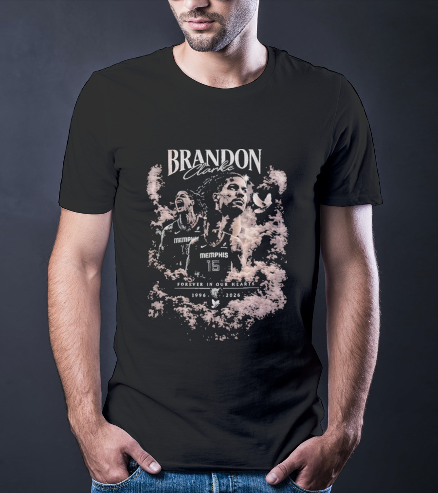 Brandon Clarke Memphis Forever In Our Hearts 1996 2026 T-Shirt