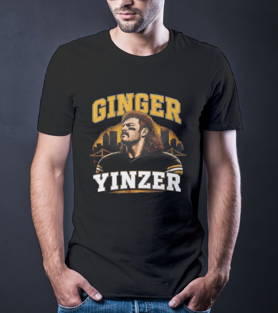Ginger Yinzer Gennings Dunker Pittsburgh Steelers Football 2026 T-Shirt