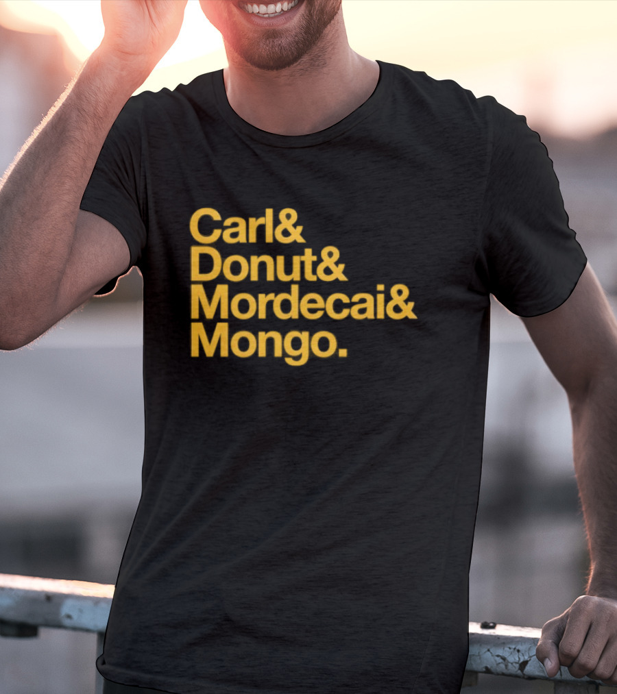 Carl Donut Mordecai Mongo Dungeon Crawler Names T-Shirt