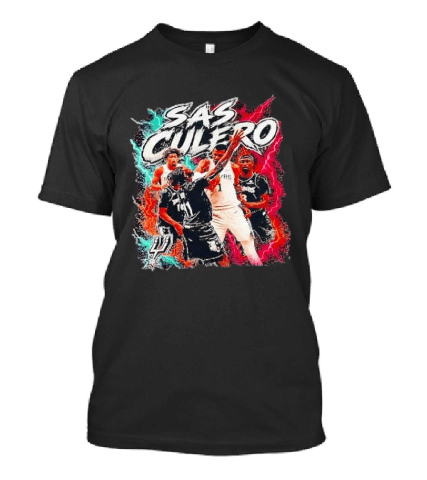 SAS Culero Spurs Flagrant Foul Elbow Action T-Shirt