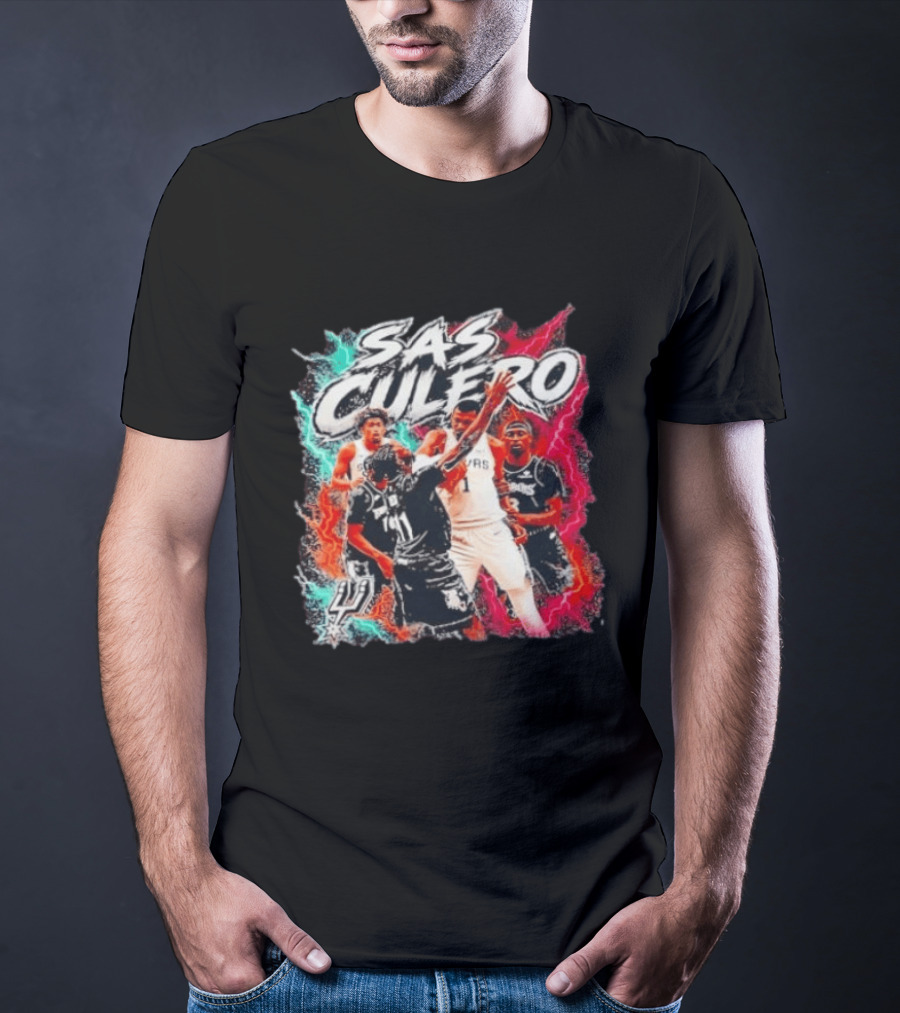 SAS Culero Spurs Flagrant Foul Elbow Action T-Shirt
