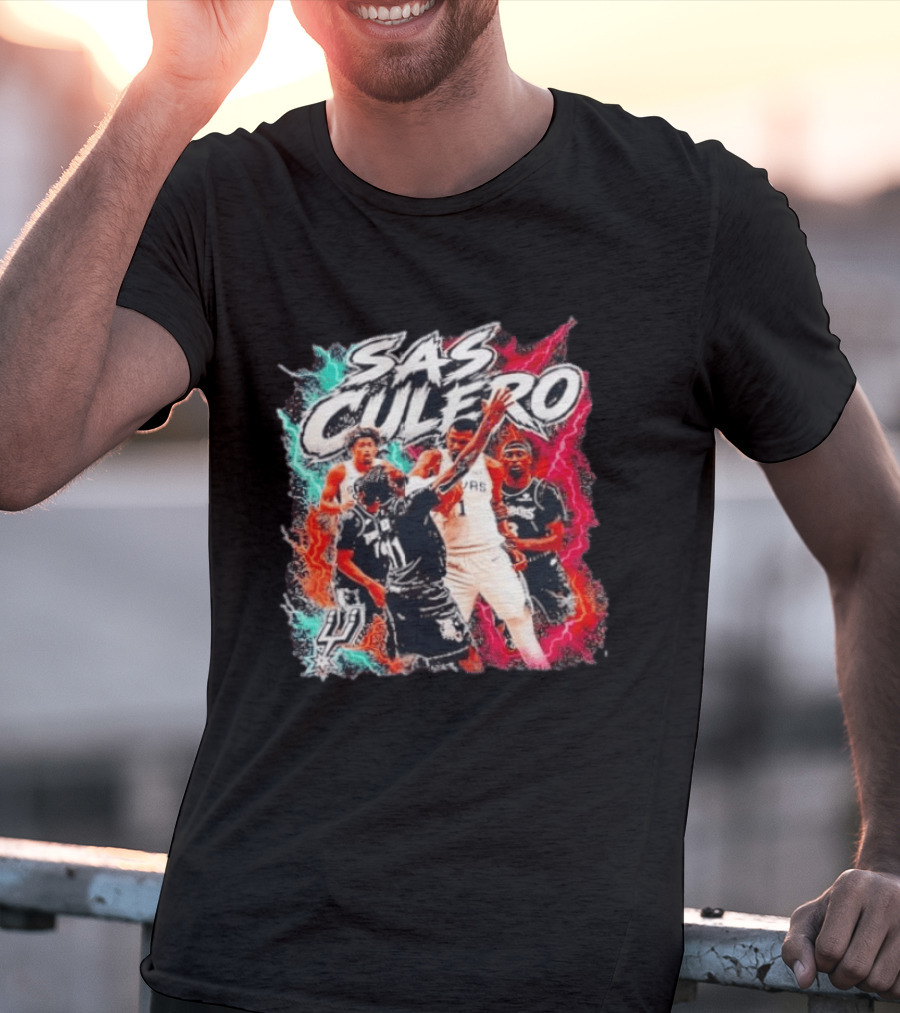 SAS Culero Spurs Flagrant Foul Elbow Action T-Shirt