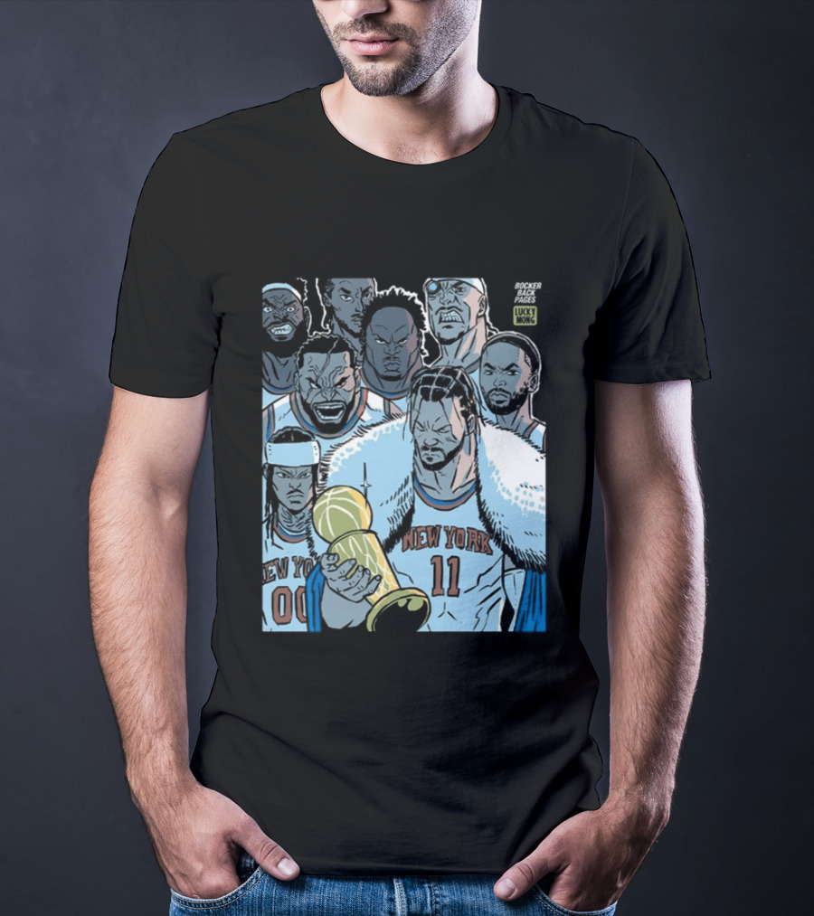 New York Knicks Invincible Champions NBA Basketball Team T-Shirt
