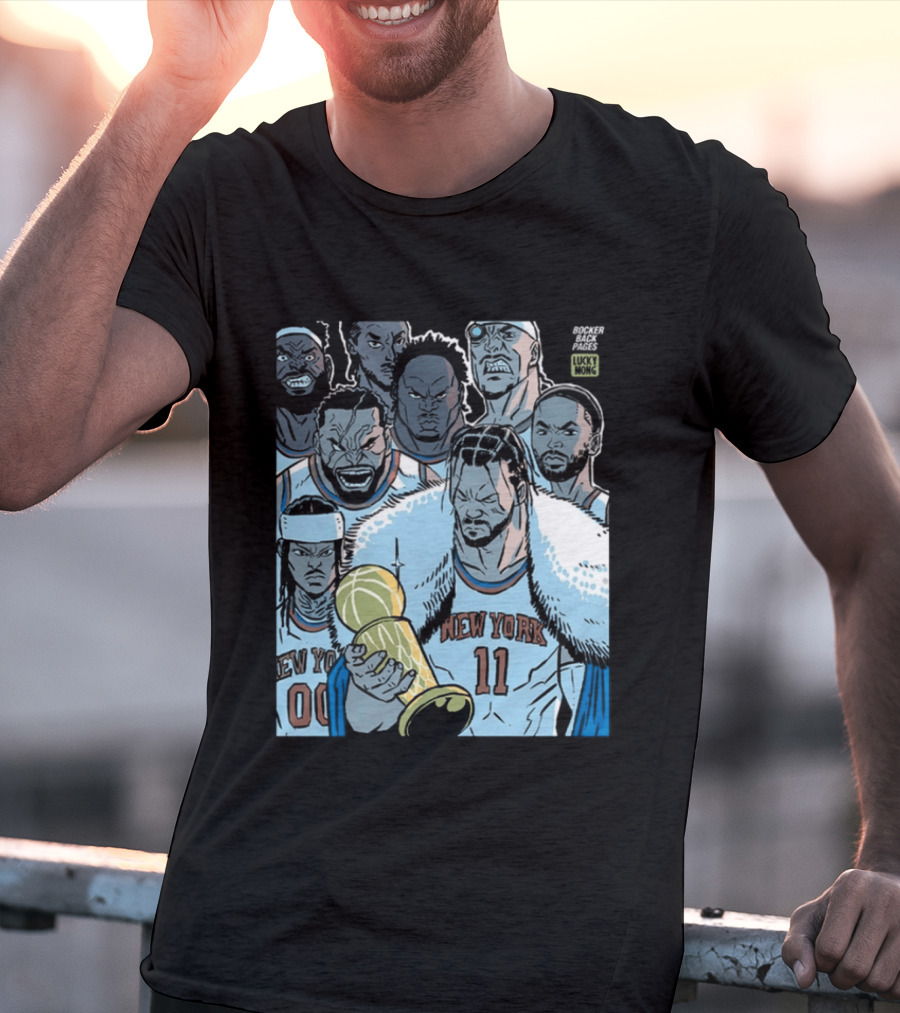 New York Knicks Invincible Champions NBA Basketball Team T-Shirt
