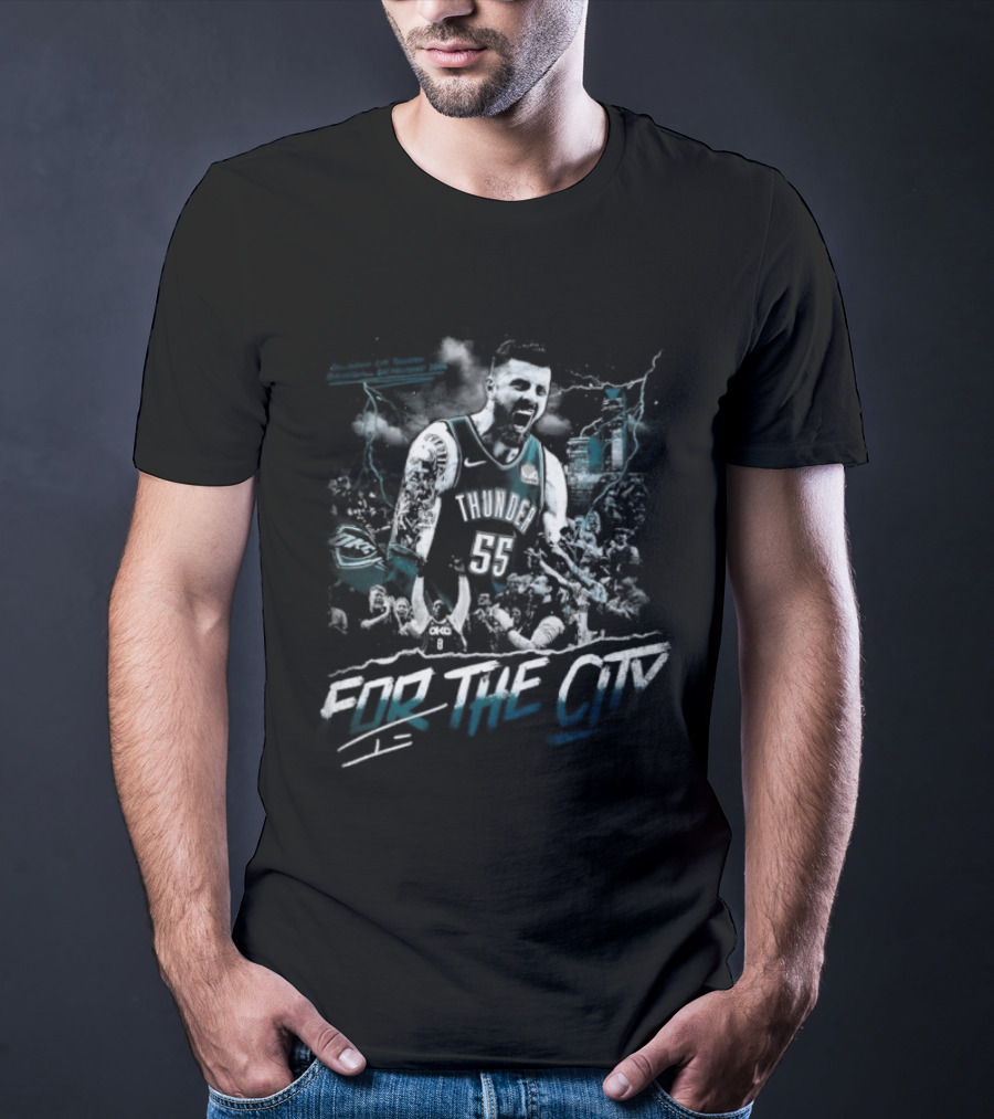 Isaiah Hartenstein For The City Oklahoma City Thunder NBA Basketball 2026 T-Shirt