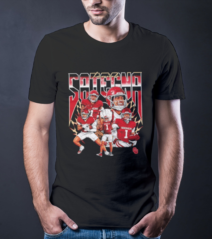 Isaiah Sategna III Oklahoma Sooners Football Sooners OU T-Shirt