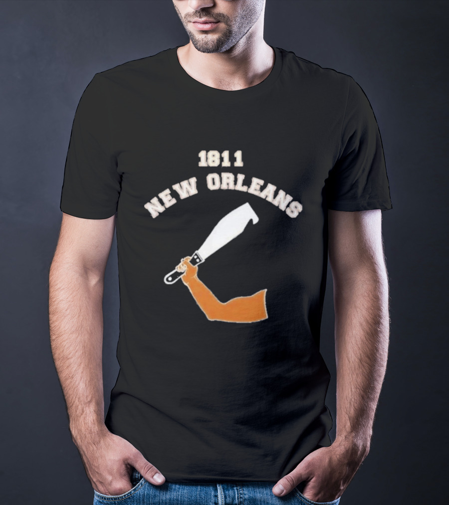 1811 New Orleans Uprising Machete T-Shirt