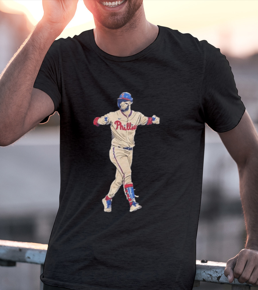 Bryson Stott Philadelphia Phillies Baseball Celebration Grand Slam Victory T-Shirt