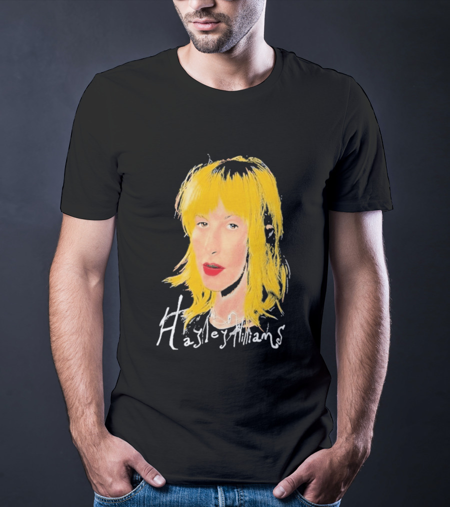 Hayley Williams 2026 Blonde Hair Red Lips T-Shirt