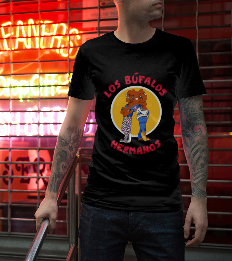 Los Búfalos Hermanos Buffalo Sports Team T-Shirt