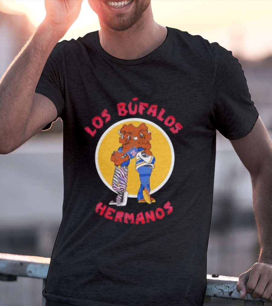 Los Búfalos Hermanos Buffalo Sports Team T-Shirt