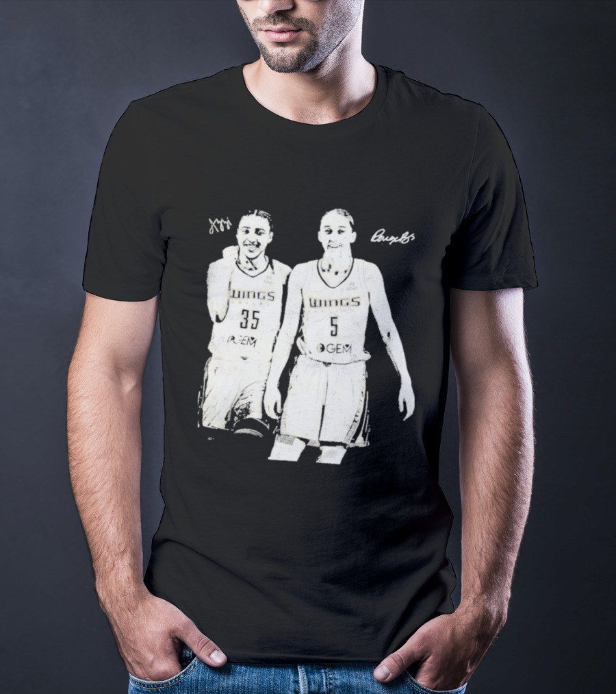 Azzi Fudd Paige Bueckers Basketball Number 35 5 WNBA T-Shirt