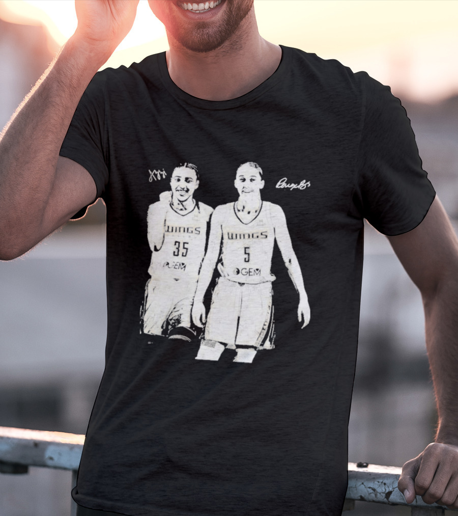 Azzi Fudd Paige Bueckers Basketball Number 35 5 WNBA T-Shirt