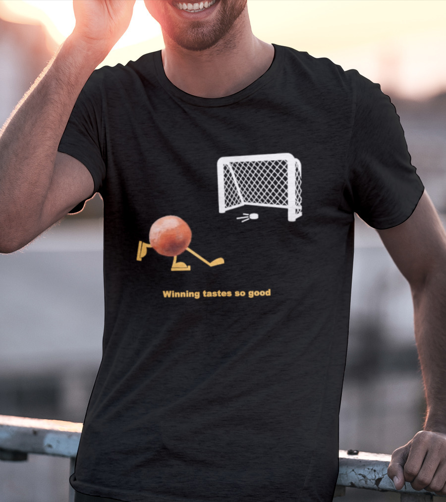 Buffalo Sabres Winning Tastes So Good Hockey Game Humor T-Shirt