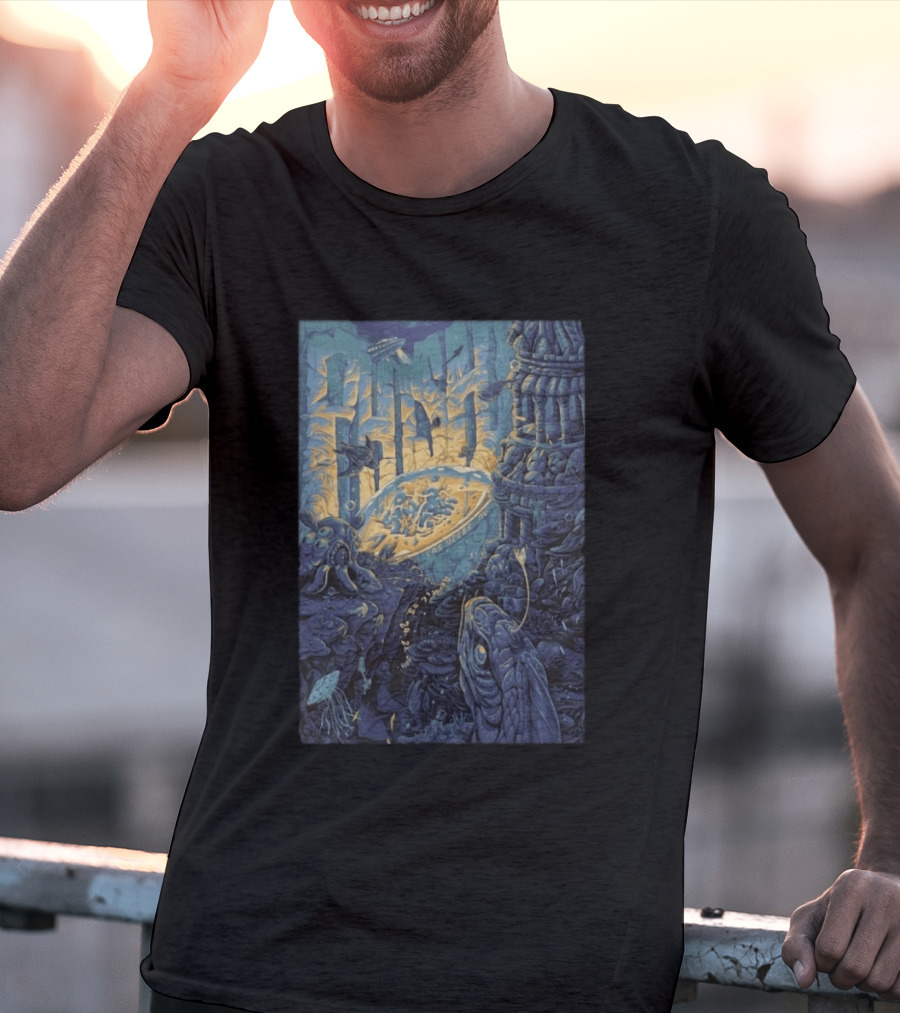 Phish 4 25 2026 Las Vegas NV Underwater Concert T-Shirt