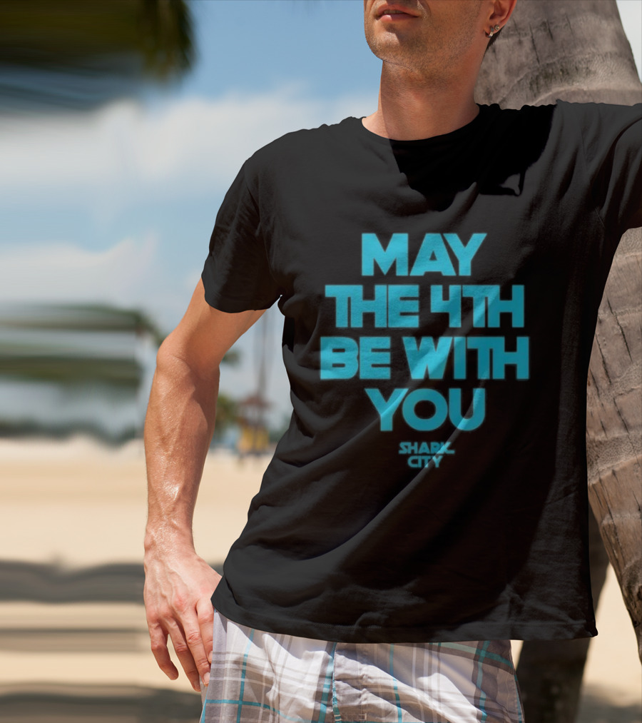 San Jose Sharks May The 4th Be With You Star Wars T-Shirt