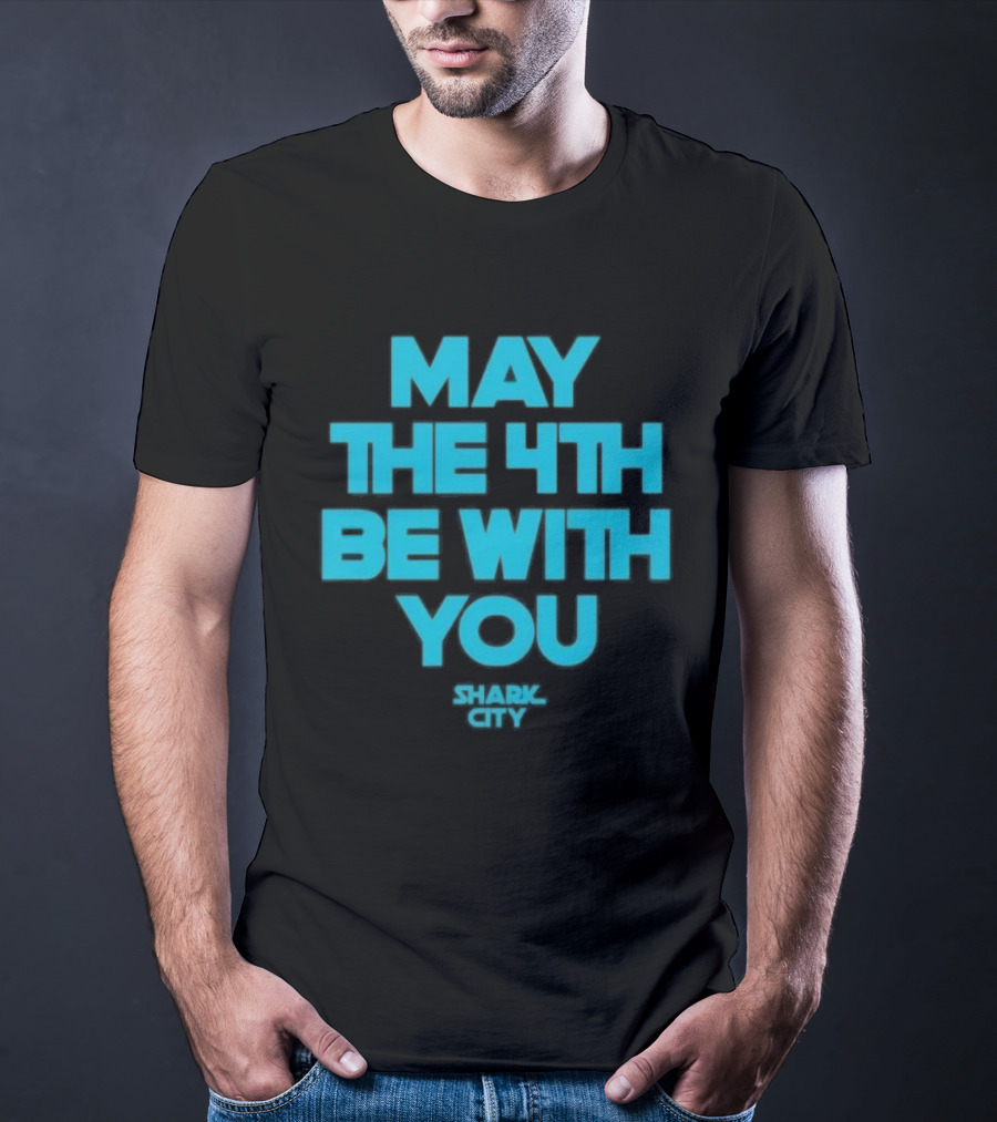 San Jose Sharks May The 4th Be With You Star Wars T-Shirt