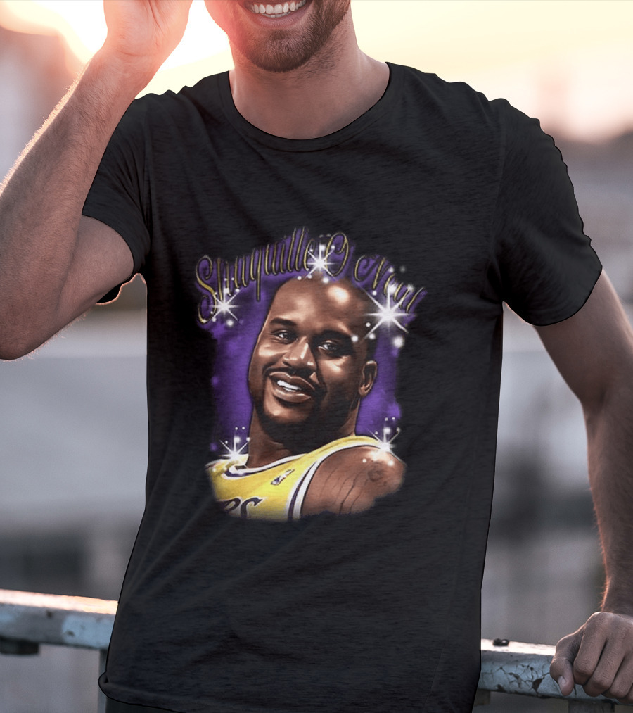 Shaquille O'Neal Los Angeles Lakers Number 34 Twinkle T-Shirt