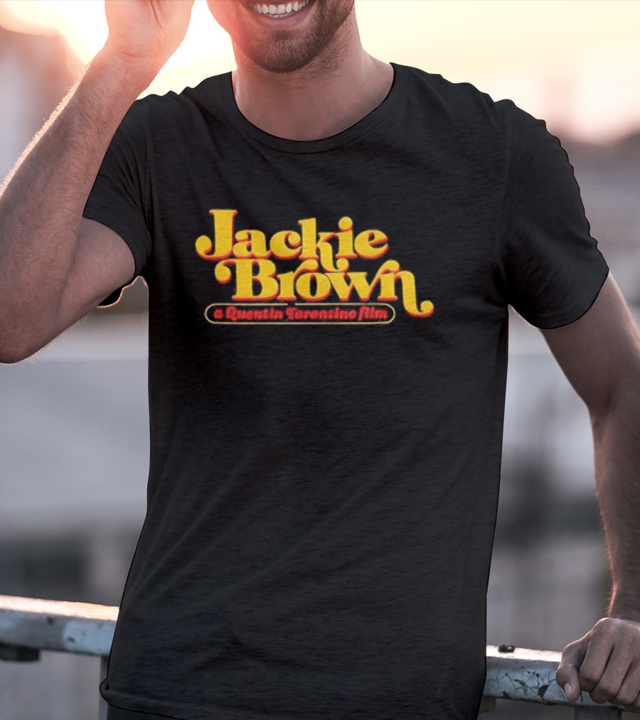 Jackie Brown Quentin Tarantino Film Title T-Shirt
