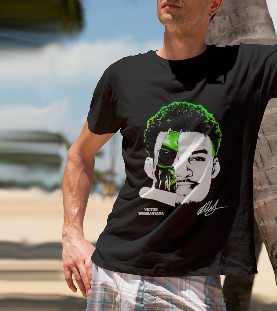 Victor Wembanyama Alien San Antonio Spurs NBA Basketball T-Shirt