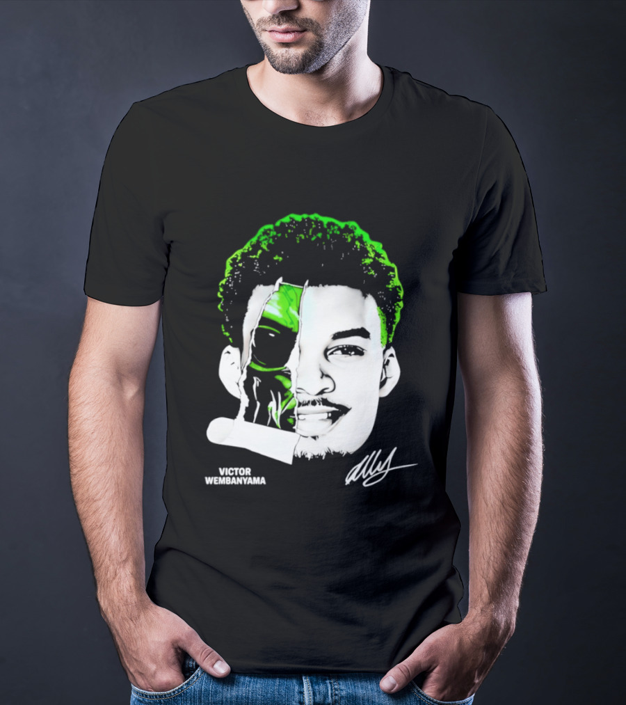 Victor Wembanyama Alien San Antonio Spurs NBA Basketball T-Shirt