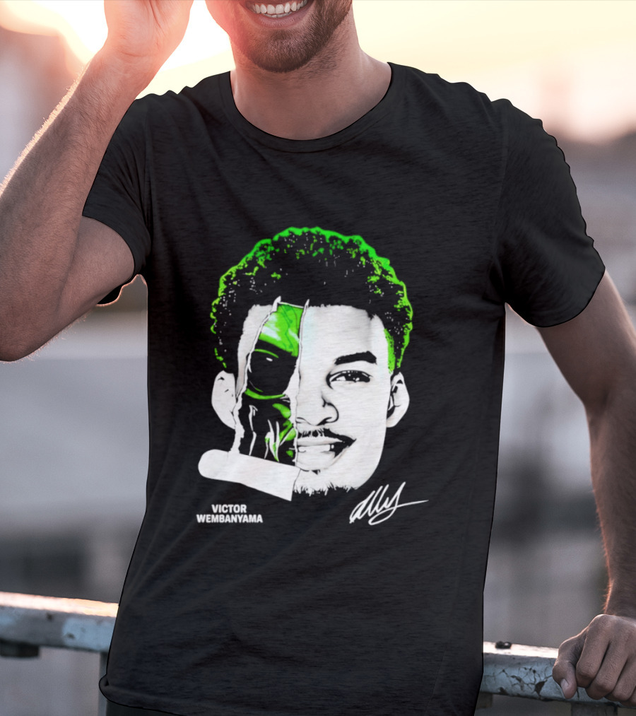 Victor Wembanyama Alien San Antonio Spurs NBA Basketball T-Shirt
