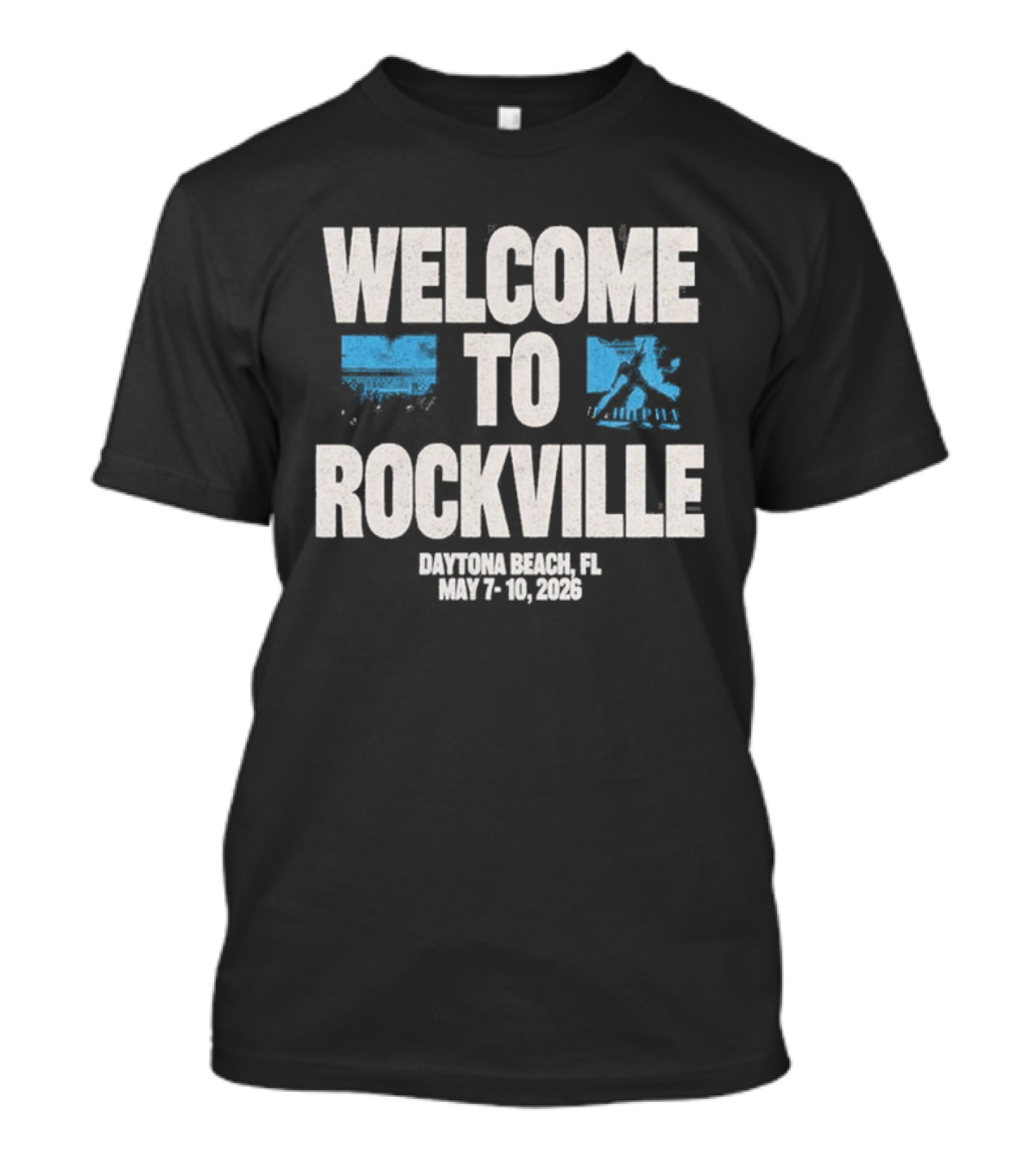 Welcome To Rockville Daytona Beach FL May 7 10 2026 T-Shirt