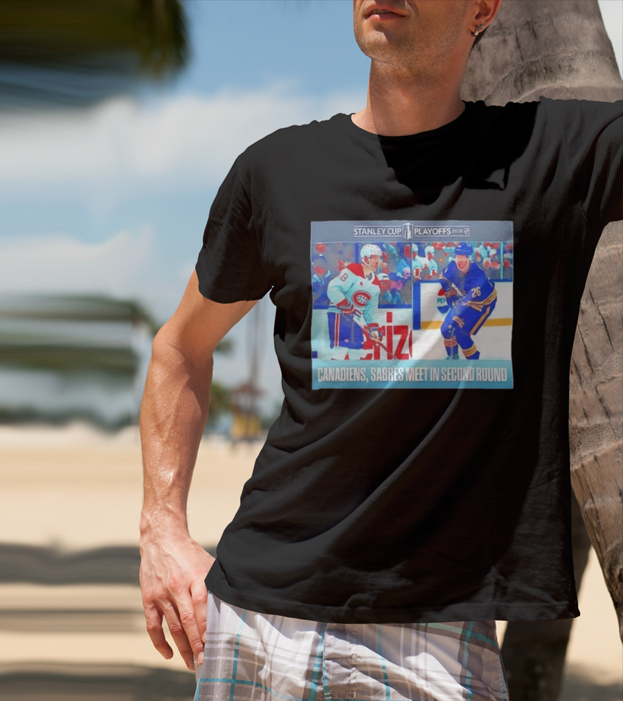 Stanley Cup Playoffs 2026 Canadiens Sabres Meet In Second Round T-Shirt