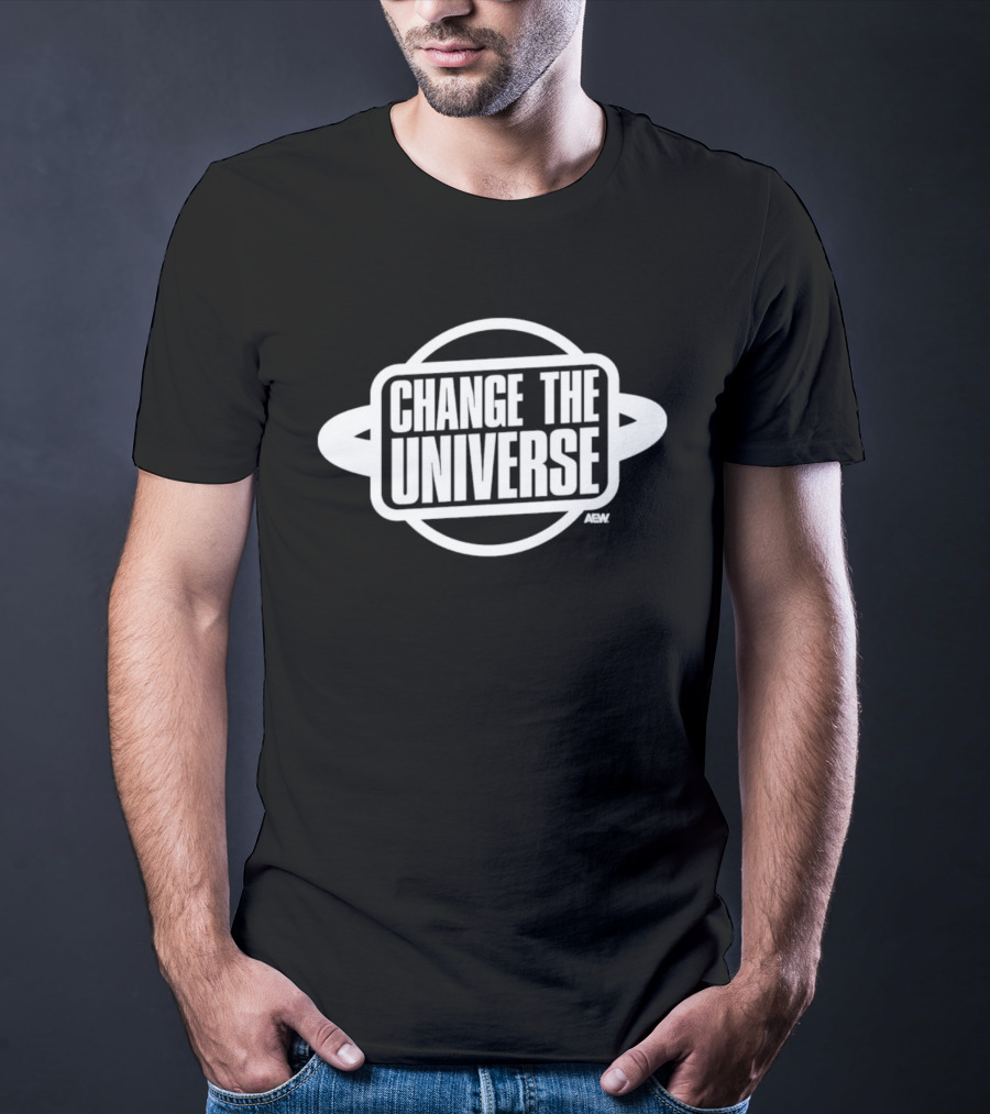 AEW Change The Universe Wrestling Promotion T-Shirt