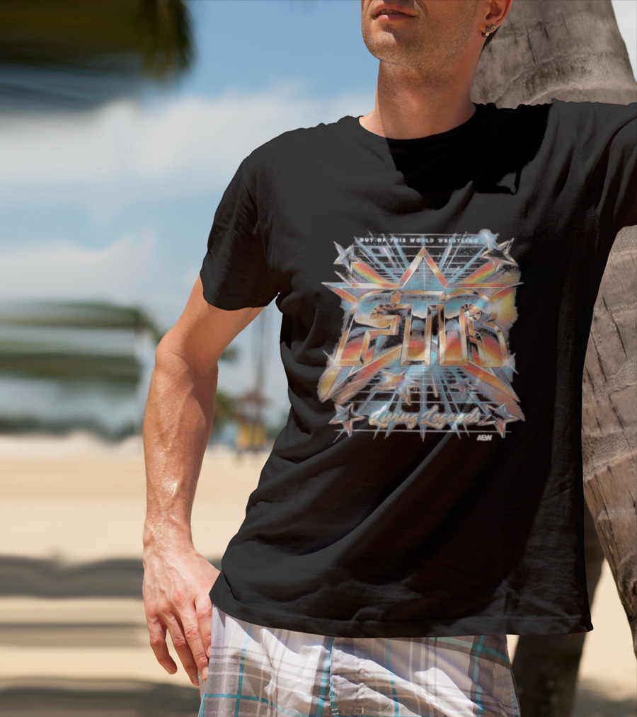 AEW FTR Living Legends Out Of This World Wrestling T-Shirt
