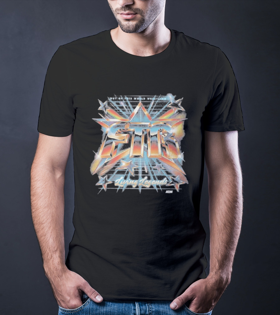AEW FTR Living Legends Out Of This World Wrestling T-Shirt