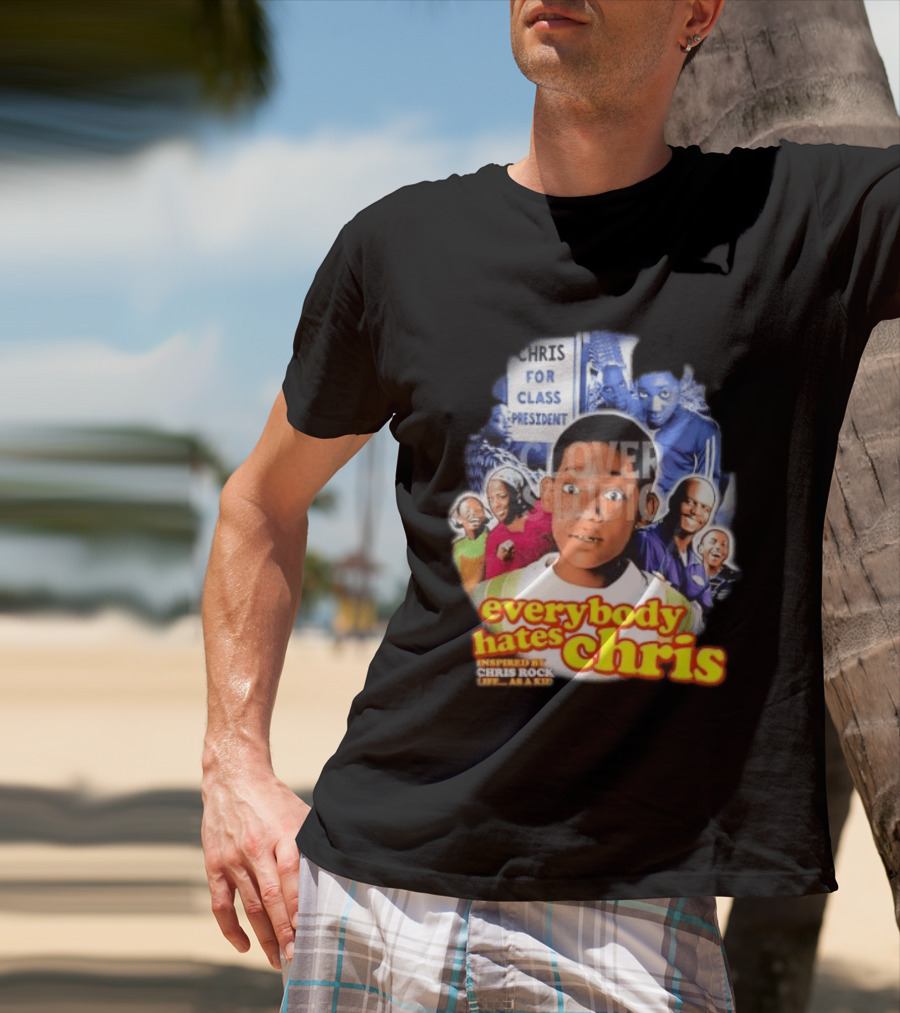 Everybody Hates Chris Inspired By Chris Rock Chris For Class President T-Shirt