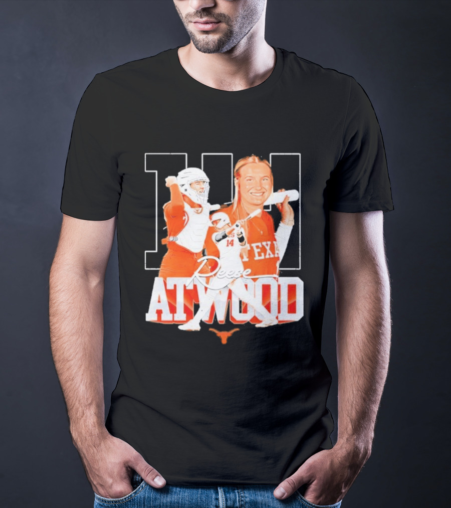 Texas Longhorns Reese Atwood 14 Sports T-Shirt