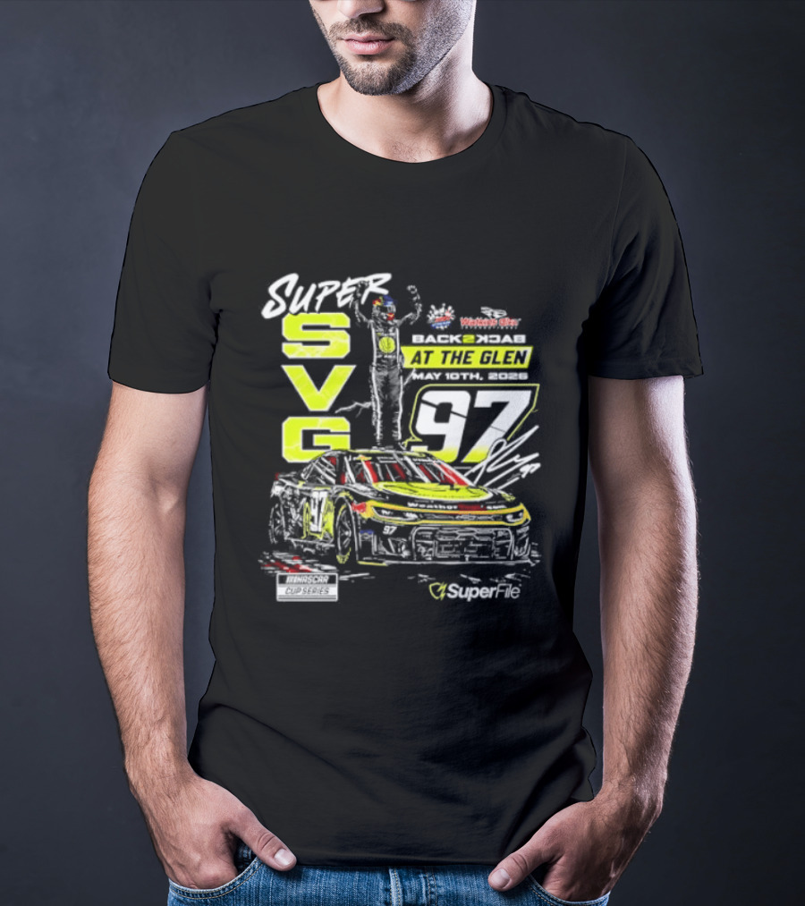 Super SVG 97 At The Glen NASCAR Cup Series Win By Shane Van Gisbergen T-Shirt