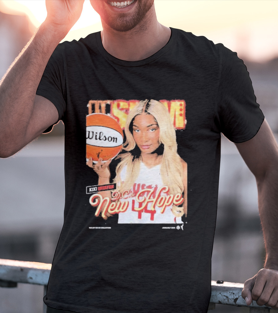 SLAM 262 DC's New Hope Washington Mystics Kiki Iriafen T-Shirt