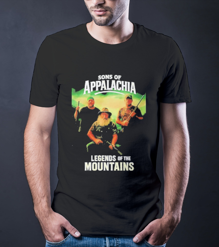 Sons Of Appalachia Legends Of The Mountains Rugged Wilderness Guardians T-Shirt