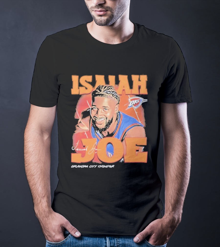 Isaiah Joe Oklahoma City Thunder Airbrush Signature T-Shirt