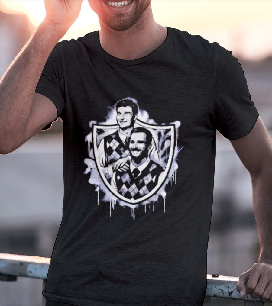 Kirk Cousins Fernando Mendoza Las Vegas Raiders Step Brothers Graffiti T-Shirt
