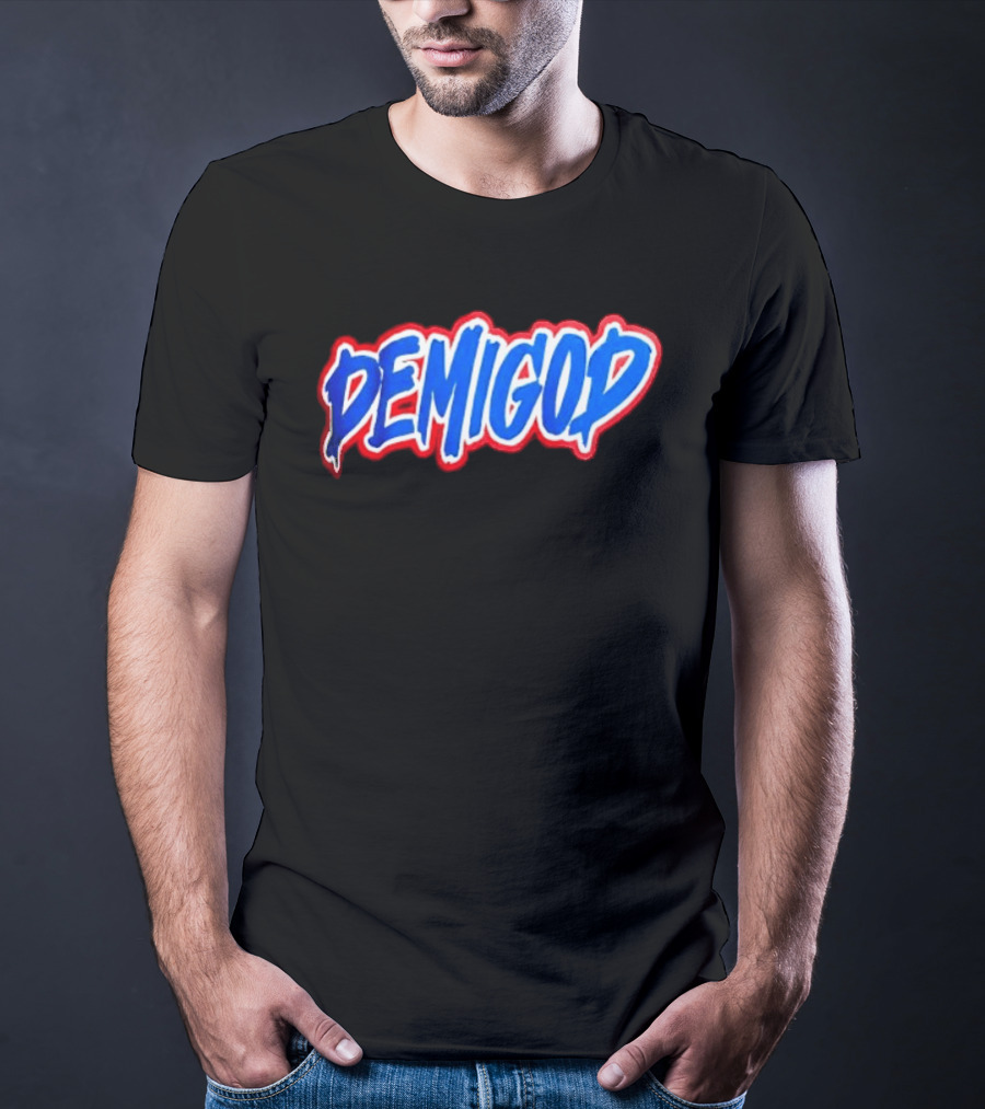 Demigod Greek Mythology Blue Red T-Shirt