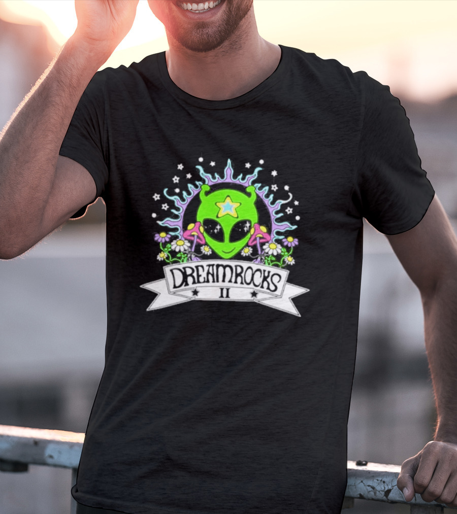 LSDREAM 2026 DREAMROCKS II Morrison Red Rocks May 16 2026 Psychedelic Alien Floral T-Shirt