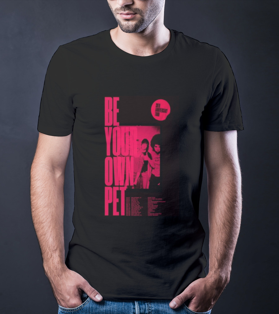 Be Your Own Pet 20th Anniversary Tour 2026 T-Shirt