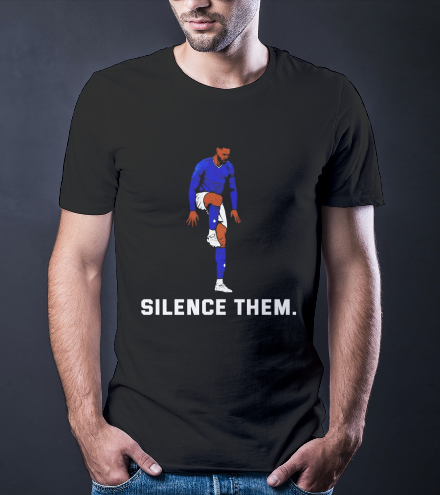 Beto #9 Everton FC Silence Them 2026 T-Shirt