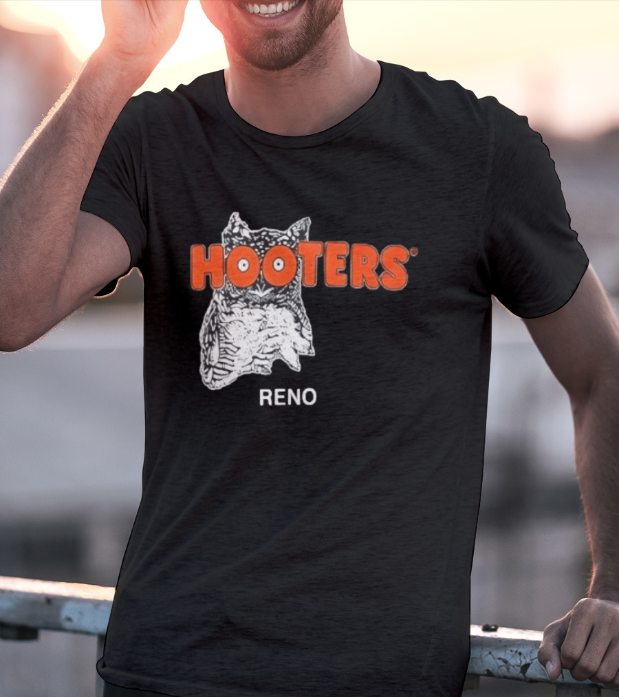 Naz Reid Hooters Reno Owl T-Shirt