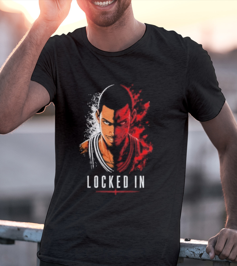 Victor Wembanyama Locked In Spurs Basketball Dual Color T-Shirt