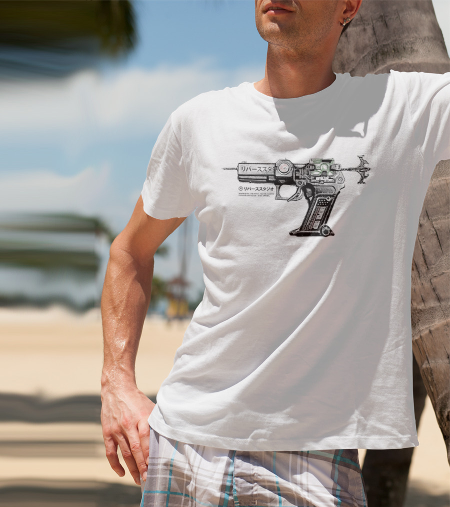 Boxy Beyglock Sniper Grip Laser Gun T-Shirt