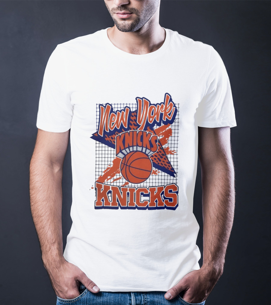New York Knicks Hardwood Classics Vintage Basketball T-Shirt