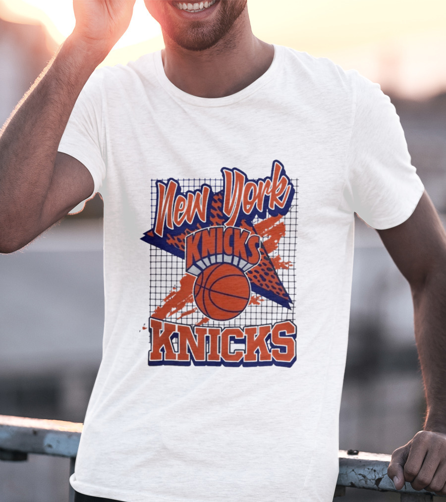 New York Knicks Hardwood Classics Vintage Basketball T-Shirt