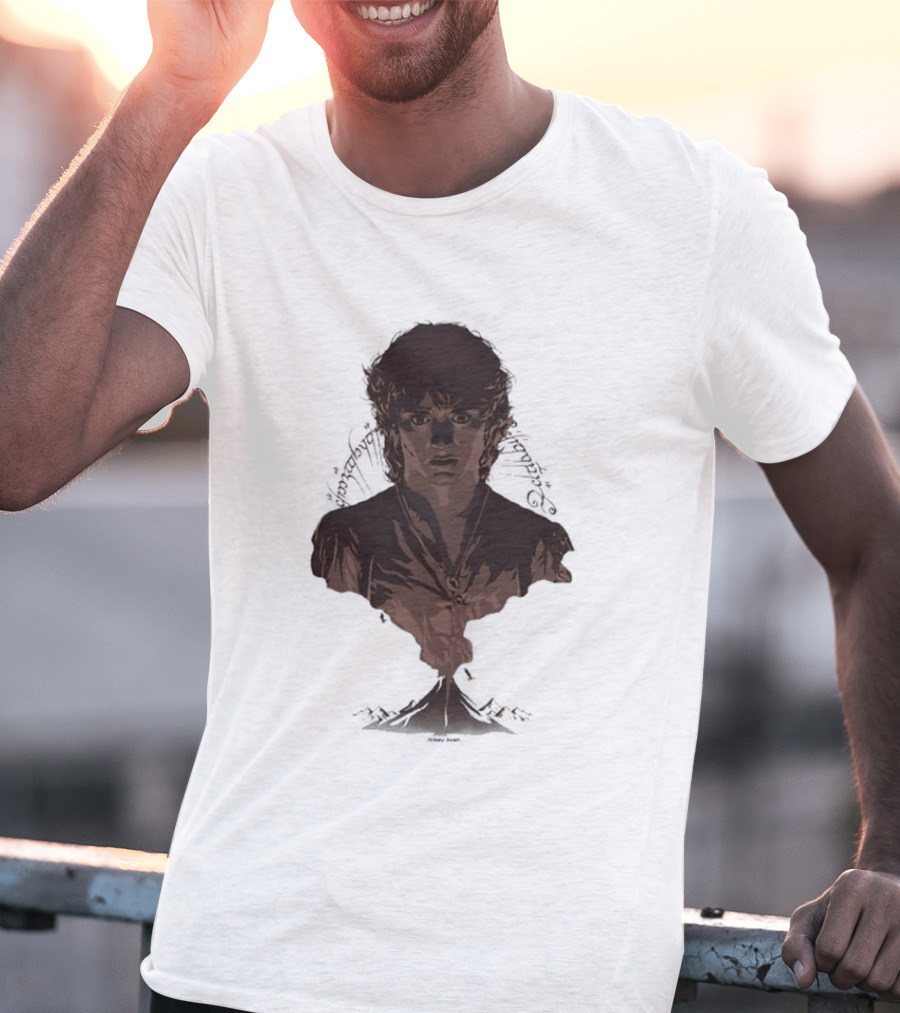 The Lord Of The Rings Frodo Bust Sculpture T-Shirt