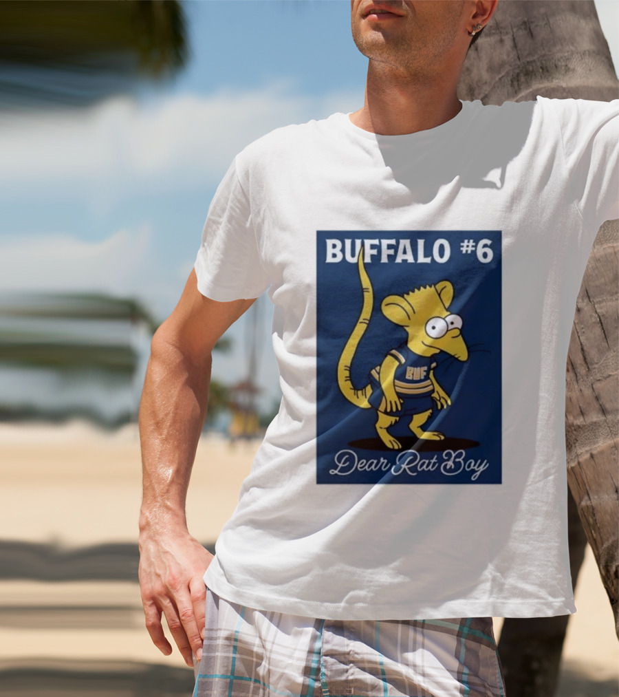 Buffalo #6 Dear Rat Boy BUF Jersey T-Shirt
